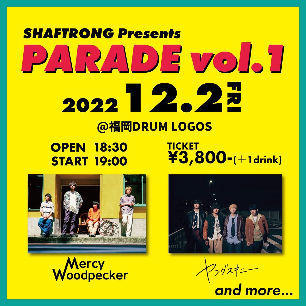 SHAFTRONG Presents 「PARADE vol.1」