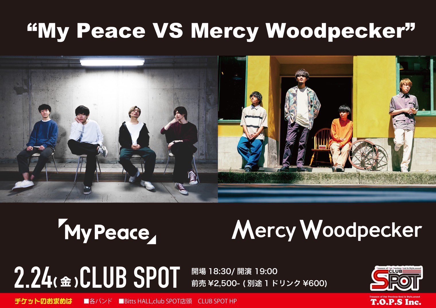 My Peace VS Mercy Woodpecker